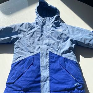 Girls North face freedom triclimate ski jacket